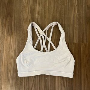 Lululemon Sports Bra White